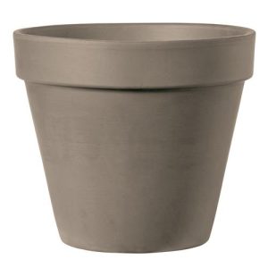 Maceta Grafite 13 cm. diámetro 13,1 x altura 11,3 cms
