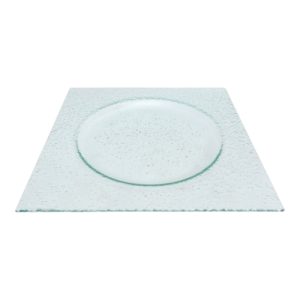 CRISTAL - PLATO CUADRADO 30CM