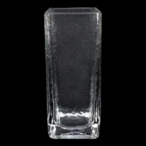 CRISTAL - JARRON/FLORERO TRANSPARENTE 8X19CM