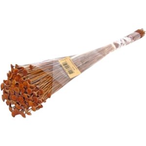 FLOR SECA-RAMO D37-CASTAÑO 45 CM