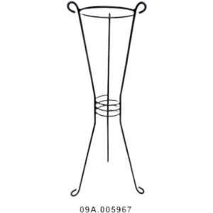 METAL-SOPORTE CARACOL GR. 21X88 CM