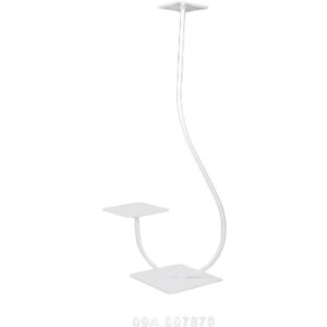 METAL-SOPORTE CONJUNTO CENTROS BLANCO 60 CM