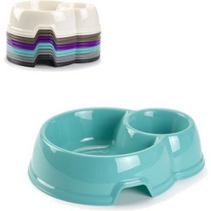PLASTICO - COMEDERO DOBLE TAILOR ELEGANCE