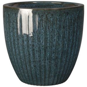 Maceta California 36 cm. Cobalto diámetro 36 x altura 32 cms